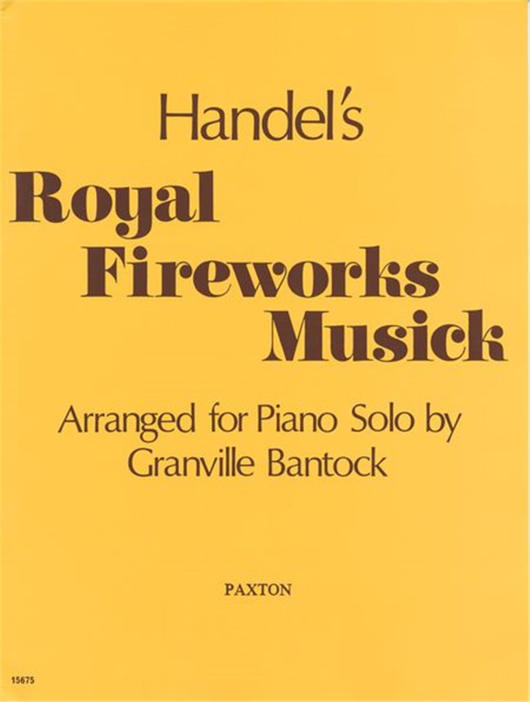 Royal Fireworks Music